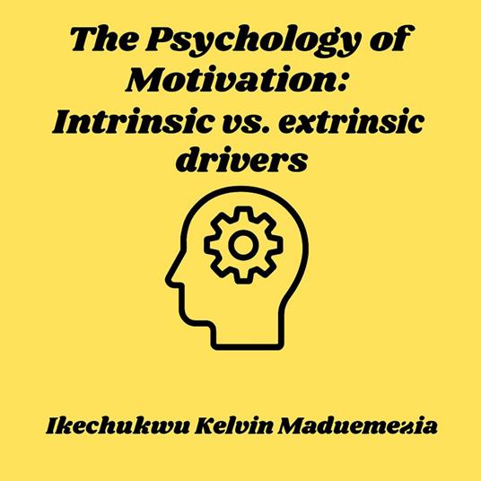 Psychology of Motivation, The: Intrinsic vs. extrinsic drivers