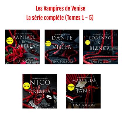 Les Vampires de Venise - La série complète (Tomes 1 - 5)