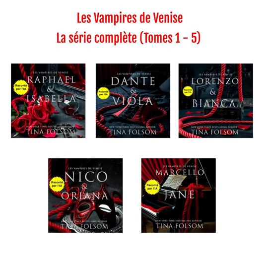 Les Vampires de Venise - La série complète (Tomes 1 - 5)