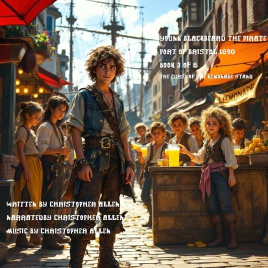 Young Blackbeard the Pirate - Port of Bristol 1690