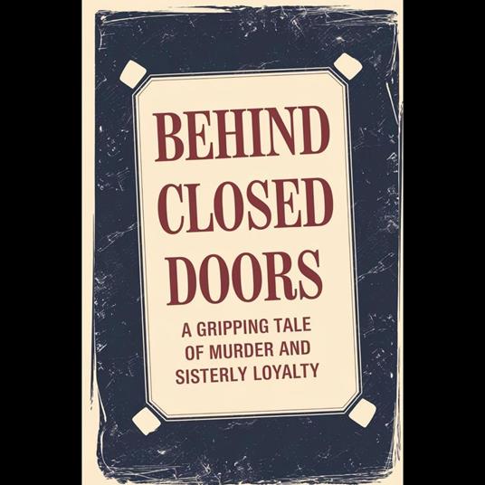 Behind Closed Doors: A Gripping Tale of Murder and Sisterly Loyalty