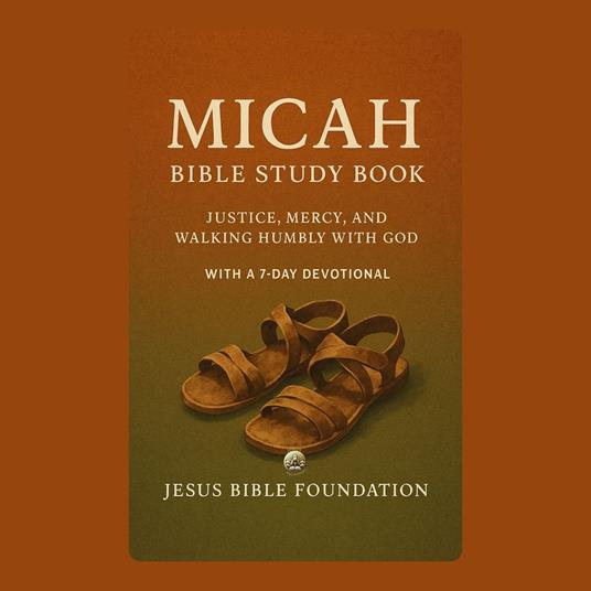 Micah Bible Study Book