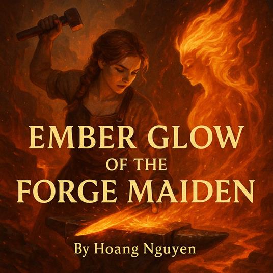 Ember Glow of the Forge Maiden: A Blacksmith's Fiery Oath to the Flame Spirit in the Volcanic Anvil Halls