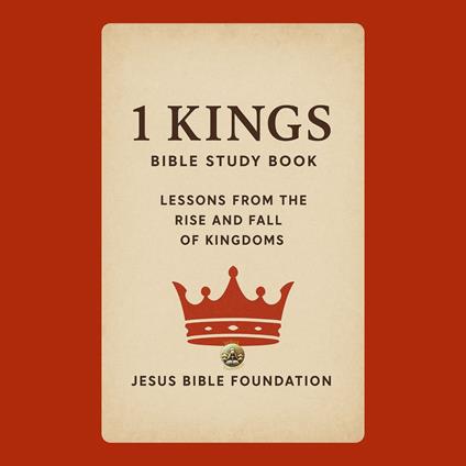 1 Kings Bible Study Book