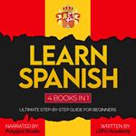 Learn Spanish 4 Books in 1