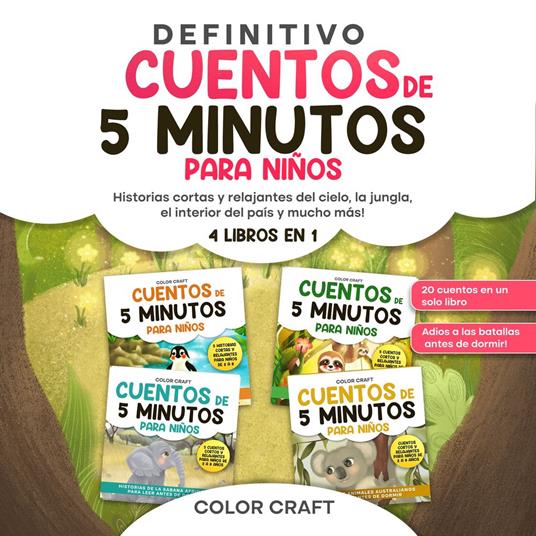 El libro definitivo de cuentos de 5 minutos para niños