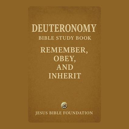 Deuteronomy Bible Study Book