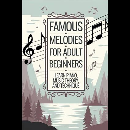 Famous Melodies for Adult Beginners: Learn Piano, Music Theory, and Technique