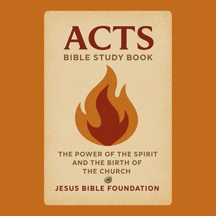 Acts Bible Study Book