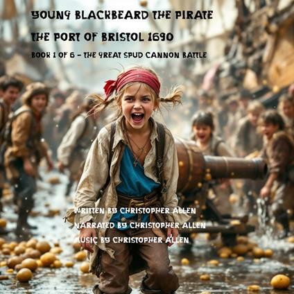 Young Blackbeard the Pirate - The Port of Bristol 1690