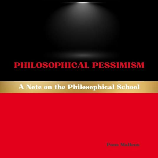 Philosophical Pessimism