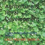 Agriculture & Rural Development: Strategies for Sustainable Growth and Prosperity
