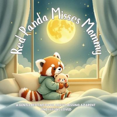 Red Panda Misses Mommy: A Gentle Bedtime Book About Missing a Parent and Feeling Loved: A soothing story to help young children cope with separation anxiety and bedtime worries - perfect for ages 2-5 - Sophia Tales - cover