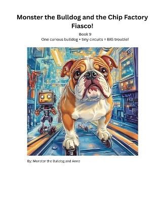 Book 9 - Monster the Bulldog and the Chip Factory Fiasco! - Anne,Monster The Bulldog - cover