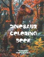 Dinosaur Coloring Book: Adult Coloring Adventure