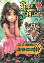 Sophia and the Jaguar in a jungle adventure
