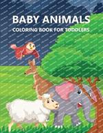Baby Animals Coloring Book For Toddlers