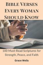 Bible Verses Every Woman Should Know: 100 Must-Read Scriptures for Strength, Peace, and Faith