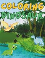 Dino Delights: A Jurassic Journey Coloring Book for Kids: Roaring Adventures: A Prehistoric Coloring Expedition for Young Paleontologists