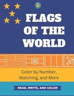 Flags of the World: Color by Number, Matching, and More