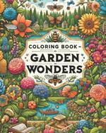 Garden Wonders Coloring Book: Creative Nature Illustrations, Large Size Print, One-sided Images