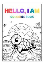 Animal Adventure Coloring Book: 