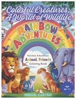 Rainbow Adventures: Coloring Book with Animal Friends