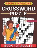 People Magazine Crossword Puzzle Book: For Adults, Engaging Puzzle with Solutions, Large Print for Easy Viewing!