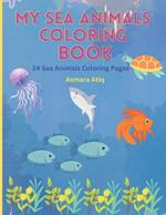 My Sea Animals Coloring Book