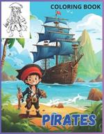 Coloring Book: Pirates