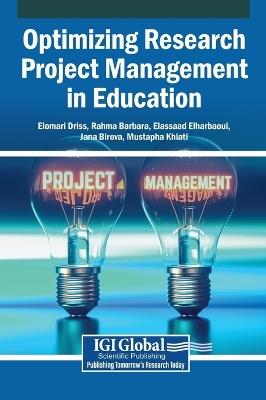 Optimizing Research Project Management in Education - cover