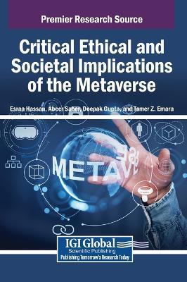 Critical Ethical and Societal Implications of the Metaverse - cover