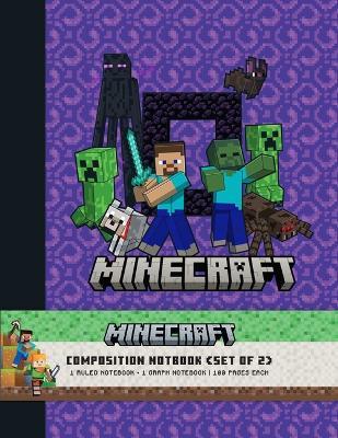 Minecraft Composition Notebook Set (Set of 2) - Insight Editions - cover