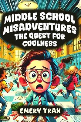 Middle School Misadventures: The Quest for Coolness (A Funny Middle School Adventure Story for Kids) - Emery Trax - cover