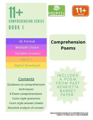 11+ Comprehension Series - Book 1 - Poems - Deepa Kirpalani - cover