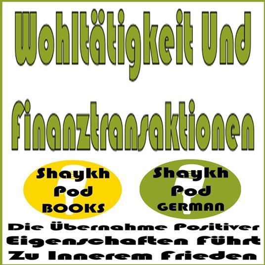 Wohltätigkeit Und Finanztransaktionen