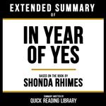 Extended Summary - In Year Of Yes