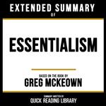 Extended Summary - Essentialism