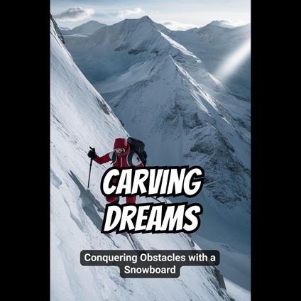 Carving Dreams: Conquering Obstacles with a Snowboard