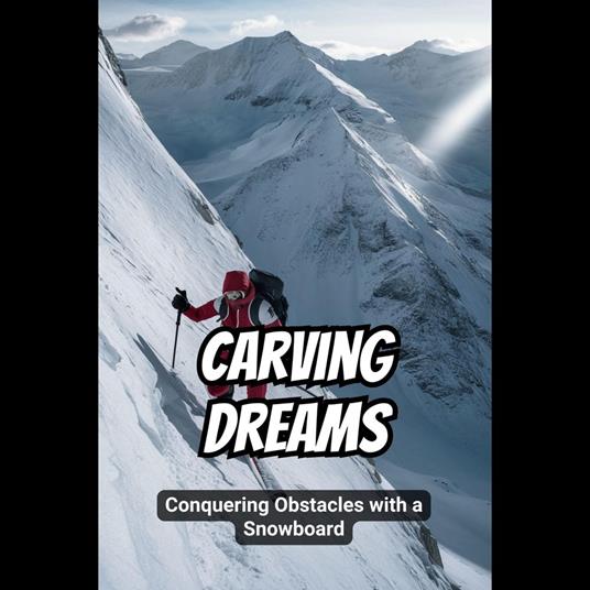 Carving Dreams: Conquering Obstacles with a Snowboard