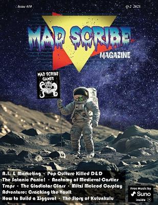 Mad Scribe Magazine Issue #10 - Kyle Woods - cover