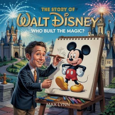 The Story of Walt Disney: Who Built the Magic? - Max Lynn - cover