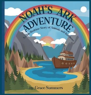 Noah's Ark Adventure: A Bible Bedtime Story of Animals and Rainbows - Grace Summers - cover