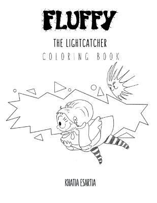 Fluffy the Lightcather COLORING BOOK - Khatia Esartia - cover
