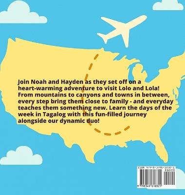 Noah & Hayden Go to Lolo & Lola: Days of the Week in Tagalog - Adora M Baca - cover