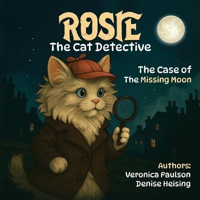 Rosie the Cat Detective: The Case of the Missing Moon - Denise Heising,Veronica Paulson - cover