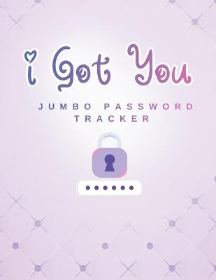 Jumbo Password Tracker: Securely Store Website Logins, Passwords & Account Details - Tracy McNeil - cover