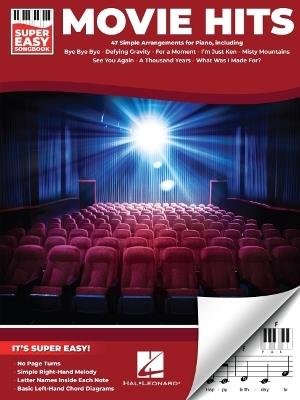 Movie Hits - Super Easy Songbook: 47 Simple Arrangements for Piano - cover
