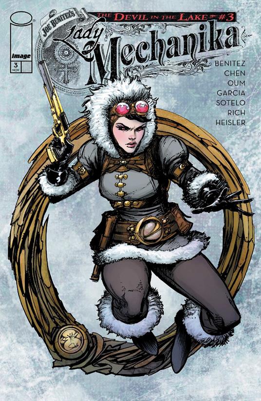 Lady Mechanika: The Devil In The Lake #3 - Joe Benitez,M. M. Chen,Siya Oum - ebook