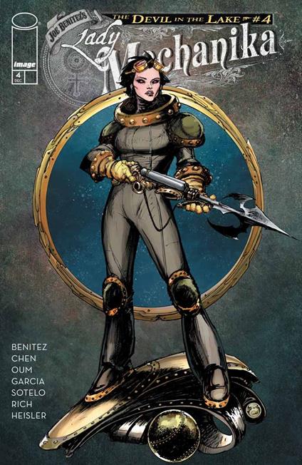 Lady Mechanika: The Devil In The Lake #4 - Joe Benitez,M. M. Chen,Siya Oum - ebook